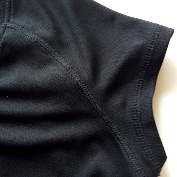 Champion Black Athletic Duo Dry Cap Sleeve Tee EUC - Picture 10 of 11